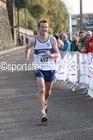 Justin Cox 3rd in the Morpeth to Newcastle Marathon. Photo: David T. Hewitson/Sports for All Pics
